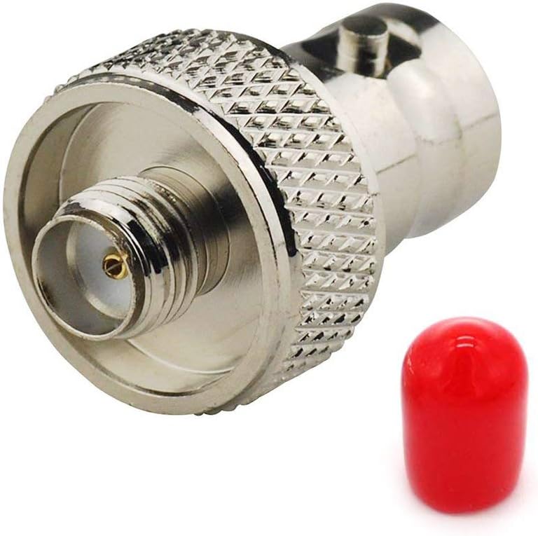 TengKo Original SMA Female to BNC Female Connector Convert Adapter for Two Way Radio BaoFeng UV-5R FD-880 and More Mobile Antenna