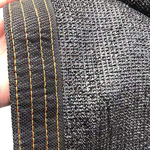 SYY Sonnensegel Schattennetz, Verdickte Und Verschlüsselte Schwarze Markise, 95% Sonnenschutz Und UV-Schutz, Großer… – Bild 5