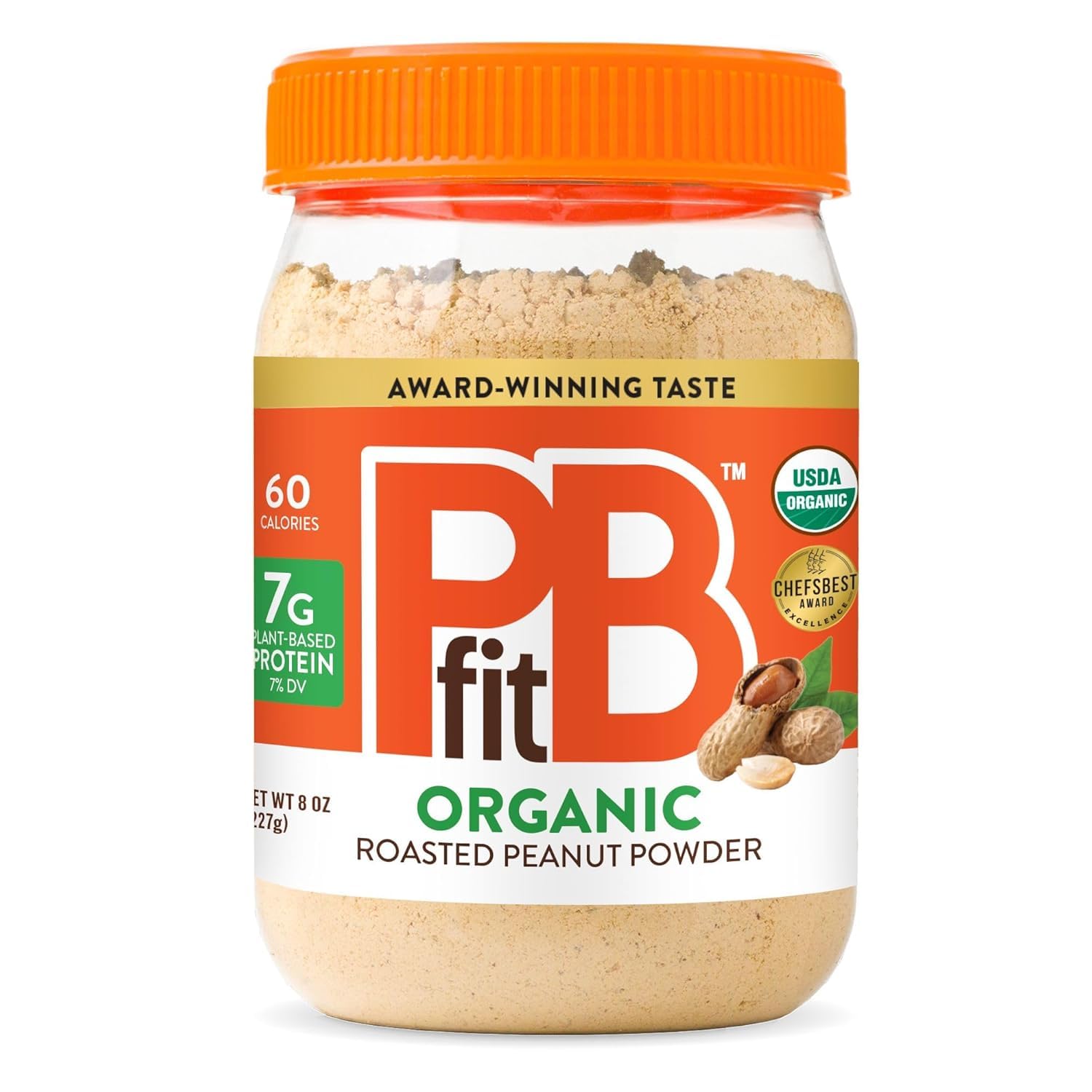 PBfit 8 Ounce Organic Peanut Butter