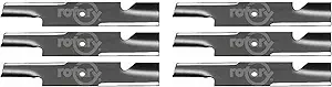 Rotary 6 Pack Lawn Mower Blades Fits Lesco 050140