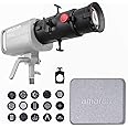 Aputure Amaran Spotlight SE 19º Lens Kit Projection Lens Modifier for Amaran 300C 150C Amaran 200X S 60X S Aputure 300X and Other Power not Exceeding 300W Bowens Mount Lights