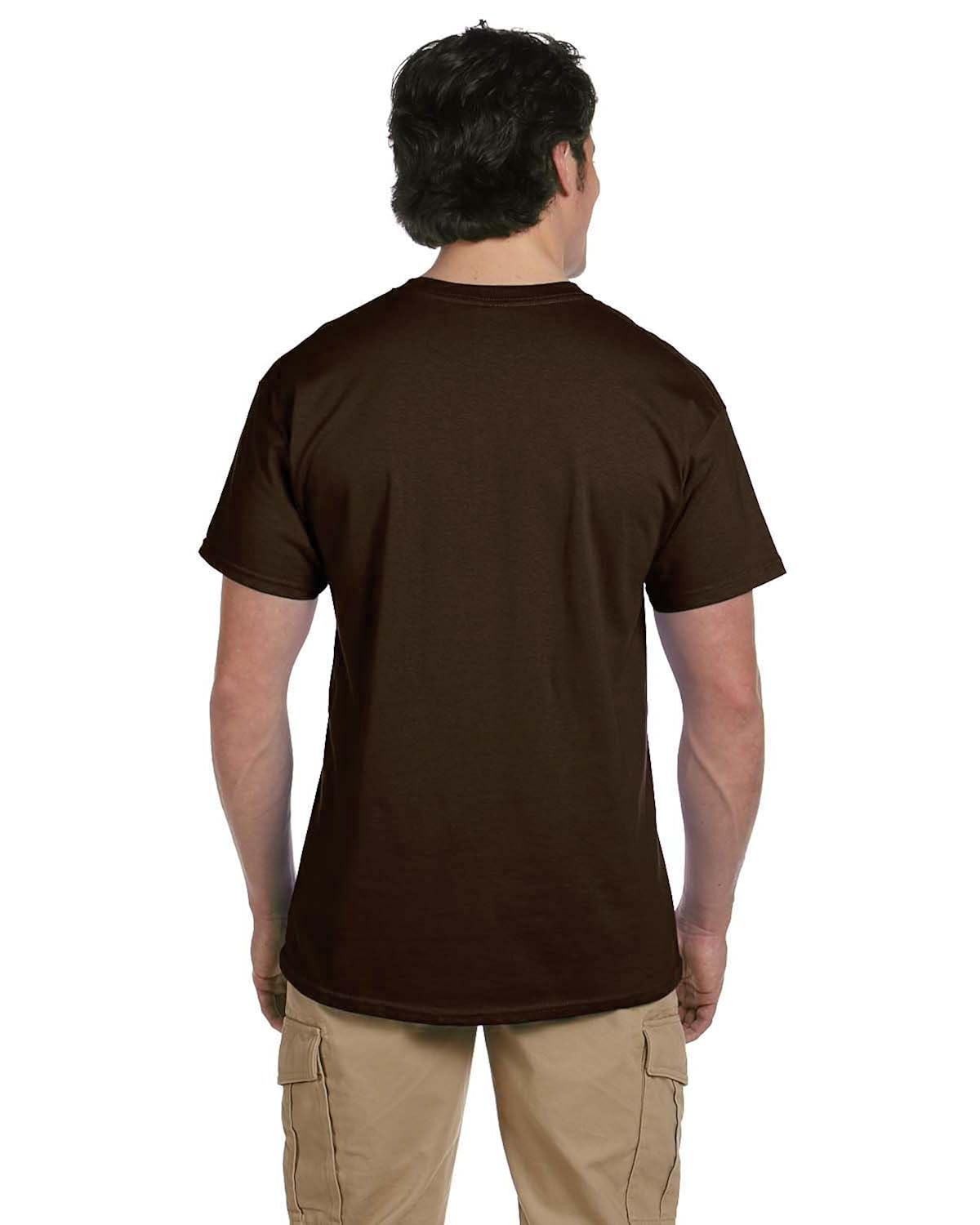 Gildan Mens Seamless Double Needle T 