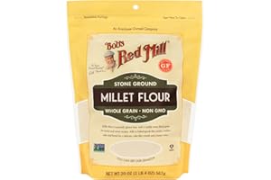 Bob's Red Mill Millet Flour, 20-ounce (Pack of 1)