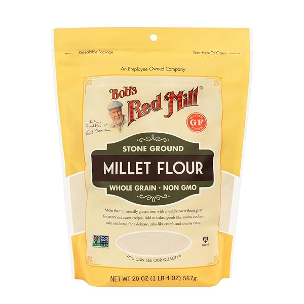 BOB’S RED MILL MILLET FLOUR, 20-OUNCE (PACK OF...