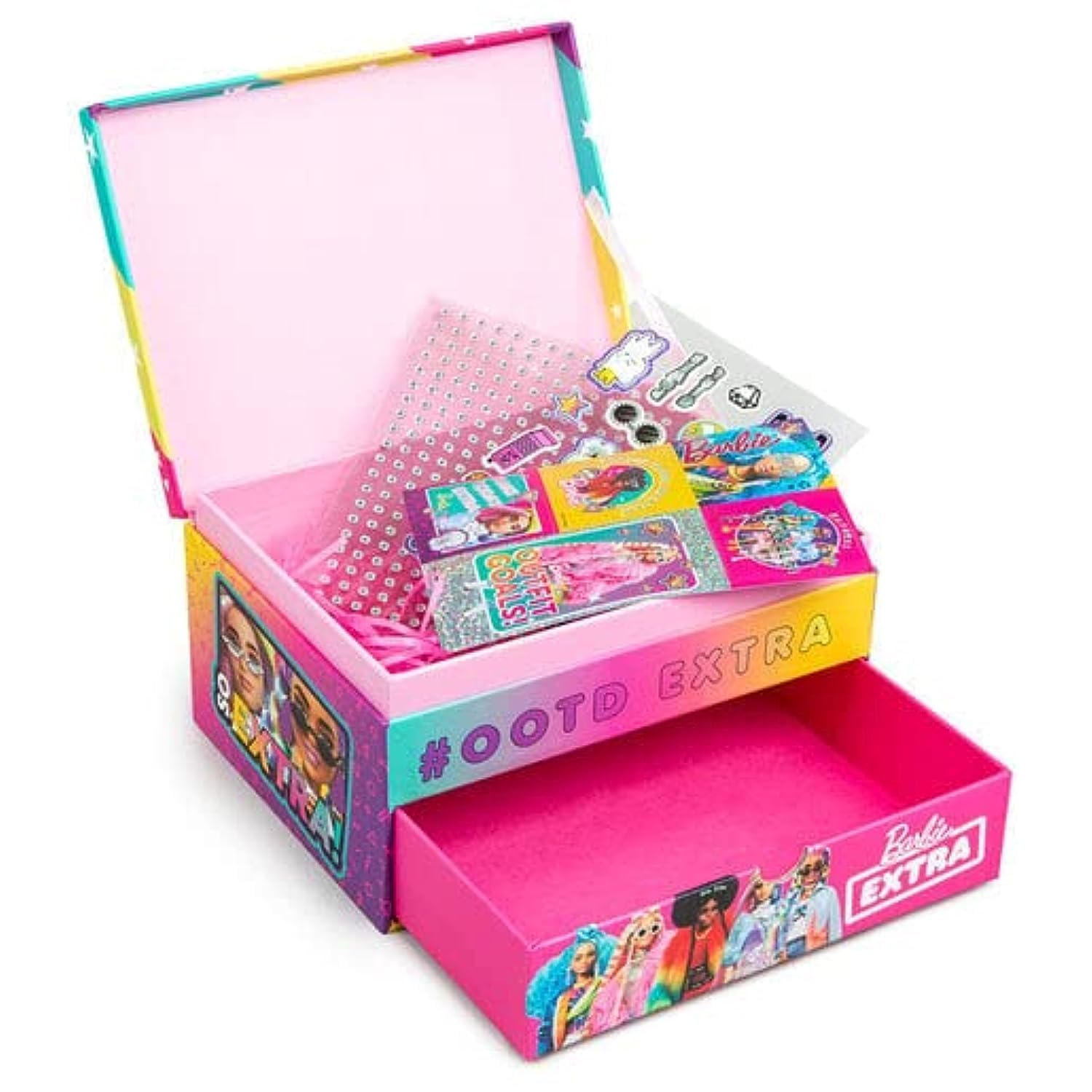 SGM Barbie Design Your Own Keepsake Jewellery Box Arts & Crafts Creative Storage Set 99-0070