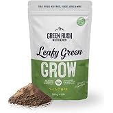 Green Rush Nutrients Organic Leafy Green Grow Plant Food Nutrient for Vegetative &amp; Grow Stage Plants (500g)