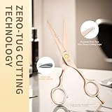 Purple Dragon 5.5 Inch Titanium Hairdressing Scissors Set Professional view 4