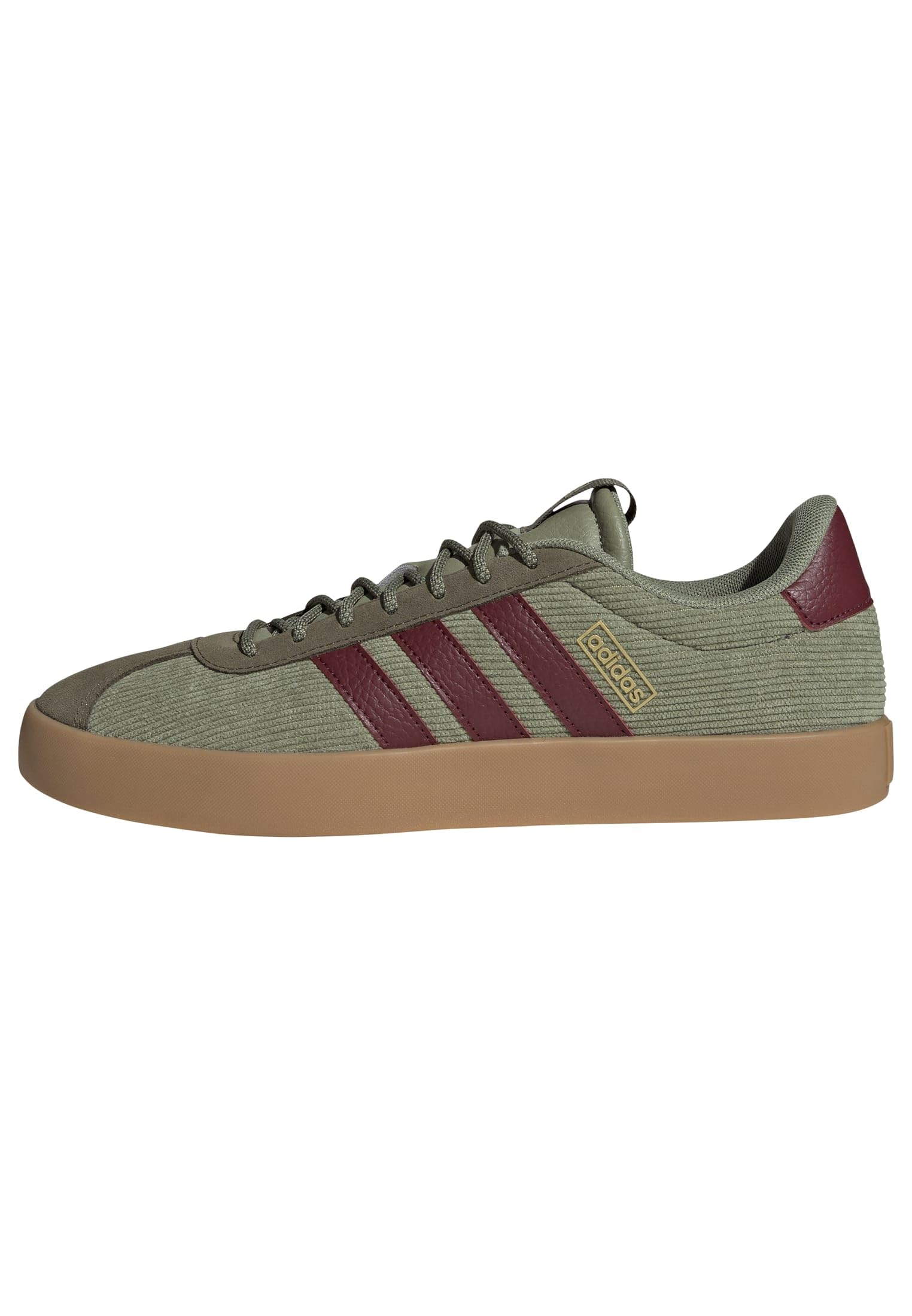 adidas Men's VL Court 3.0, Tent Green/Shadow Red/Olive Strata, 9 Image
