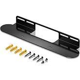 Soundbar Mount for Sonos Beam Wall Mount, For Sonos Beam Gen 1&amp;Gen 2, Black | Customized for Sonos Beam Mount, Effortless Cable Management, Military-Grade Stability, Acoustic-Optimized &amp; Space-Saving