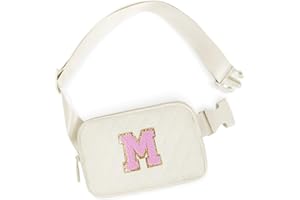 Uygafly Gifts for Mom & Wife - Birthday Gift Ideas for Mama & Mother in Law - Cream & Pink Waist Packs, Belt Bags, Crossbody Bags, Fanny Packs