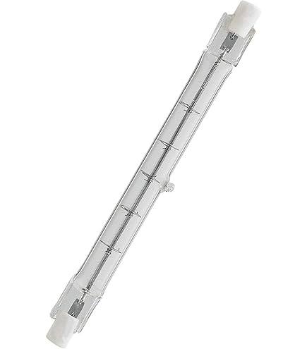 Feit Electric 100-Watt T3 Halogen Bulb - R7 Base Clear 3000K For Floor Lamps & Work Lights