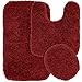 Garland Rug Jazz Nylon Washable 3 Piece Set (Lid, Contour, 21