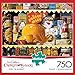 Buffalo Games - The Cats of Charles Wyoscki - Ethel The Gourmet - 750 Piece Jigsaw Puzzle