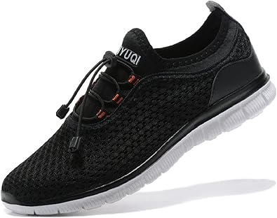black mesh women's sneakers