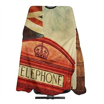 Amazon Com Vintage Famous London Big Ben Union Jack Salon Hair