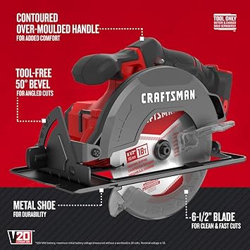 Craftsman CMCS500B Circular Saws product image 2