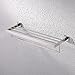 KES Towel Rack, with Towel Bar Bathroom Shelf Wall Mount 24 Inch Hotel style,Polished SUS 304 Stainless Steel, A2510