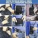 Neck Wallet Passport Holder Neck RFID Blocking Travel Pouch Travel Neck Wallet Travel Document Holder Organizer Anti Theft Security for Men and Women