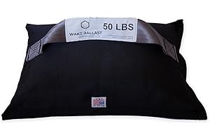 WAKE BALLAST Steel Shot Bag (50 Lb.) for Wakesurf Boats, Makes The Best Waves for Wake Surfing, Wakeboard, Uses Non-Toxic Pel