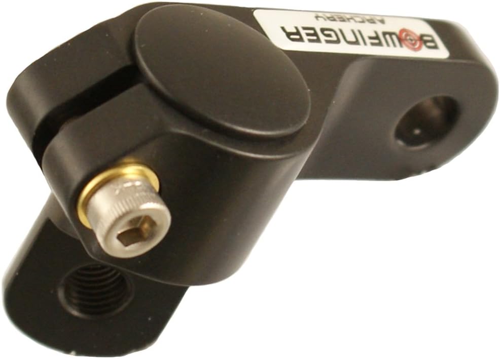 Bowfinger Bark Buster Side Bar Mount, Black