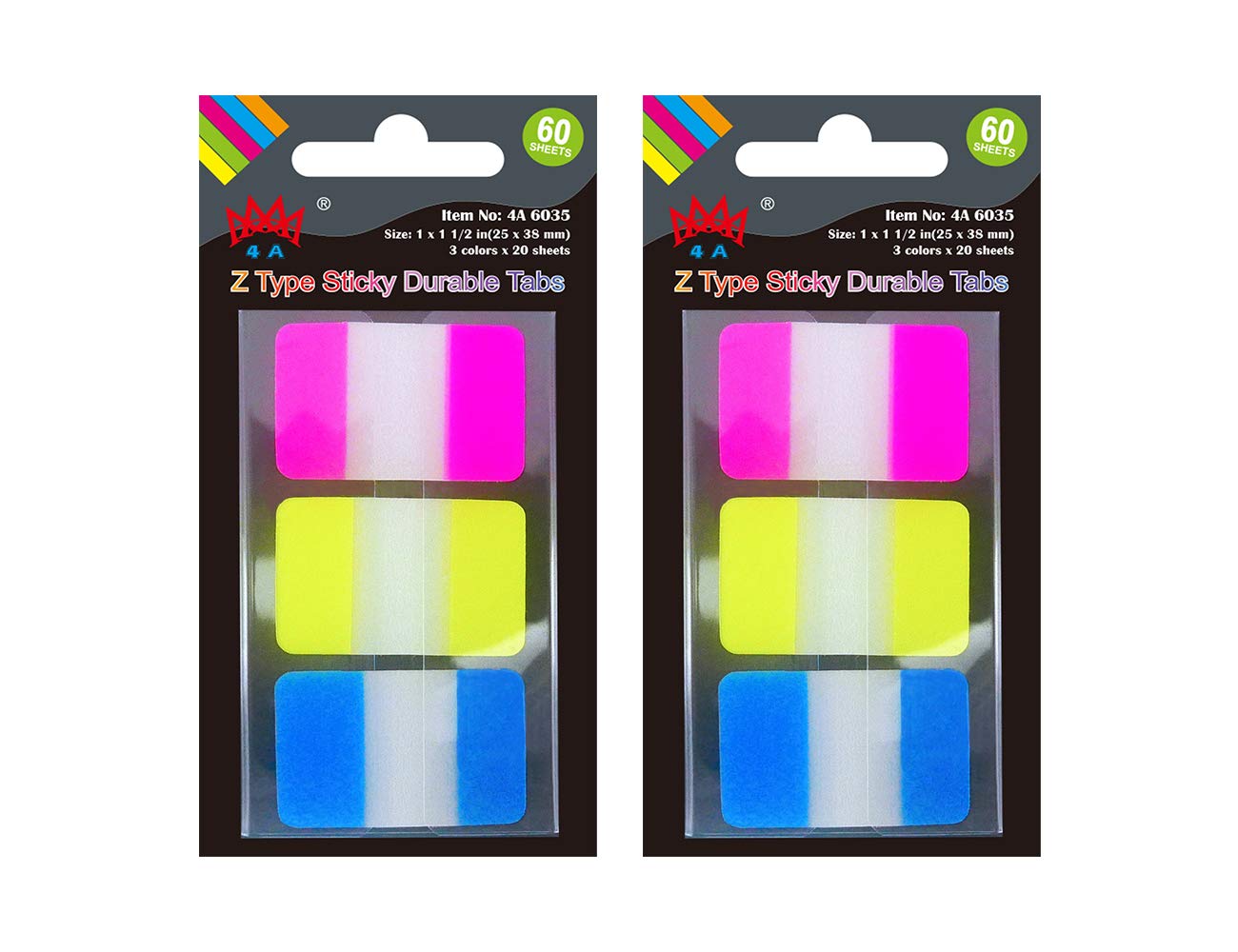 Pop-up Durable File Tabs,Divider Tabs,Page Marker Index Label Flags,Transparent Tabs Stickers,Writable Labels,Bookmarks,2 Pads/Set,AAAA 4A 6035x2