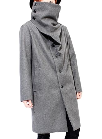 髪型 元のグレー ロング コート メンズ