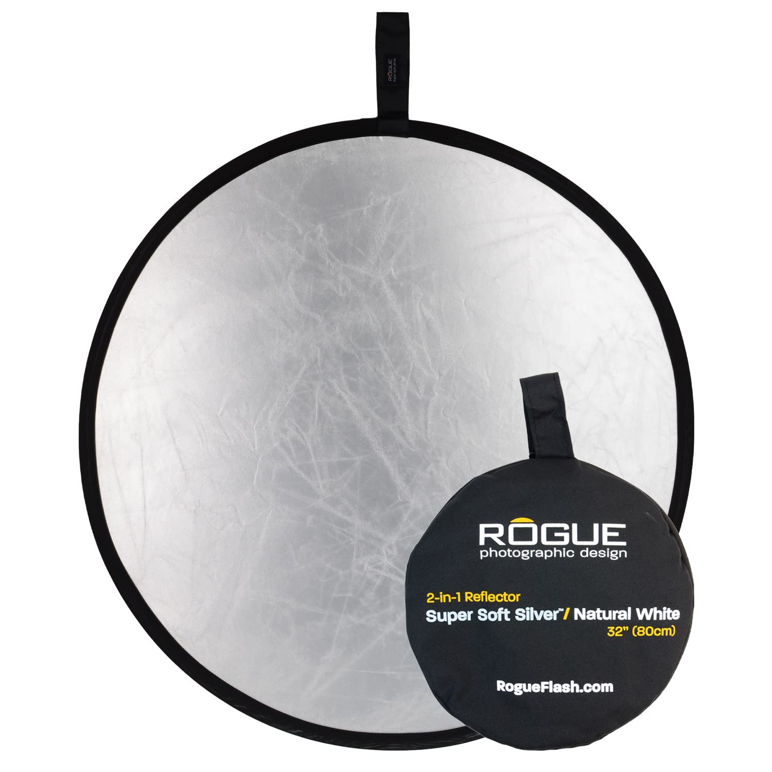Rogue ExpoImaging 32-Inch 2-in-1 Super Soft Reflector - Silver/Natural White, 32 Inches, ROGUE32SW — image 1