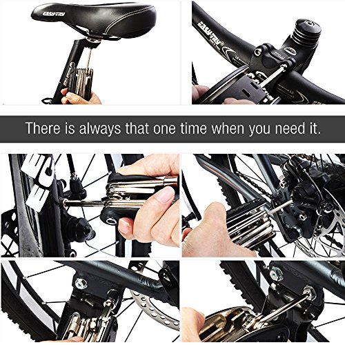 image for Zacro 16 in 1 Multi-Function Bike Bicycle Cycling Repair Tool Kit and 