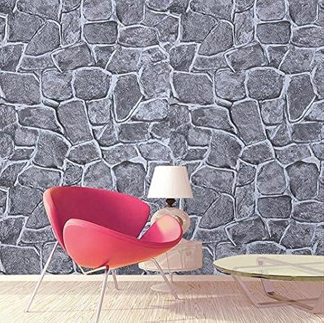 Amazon Co Jp Diy 壁紙シール 3d アンティーク調 ブロック壁紙 簡単 貼り付けシールタイプ レンガ壁紙 学生寮 リビング 背景 ベッドルーム リフォームシール45cm 10m Diy 工具 ガーデン
