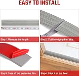Flintronic 3M Laminate Transition Strip 5cm PVC Self Adhesive Door Threshold view 4
