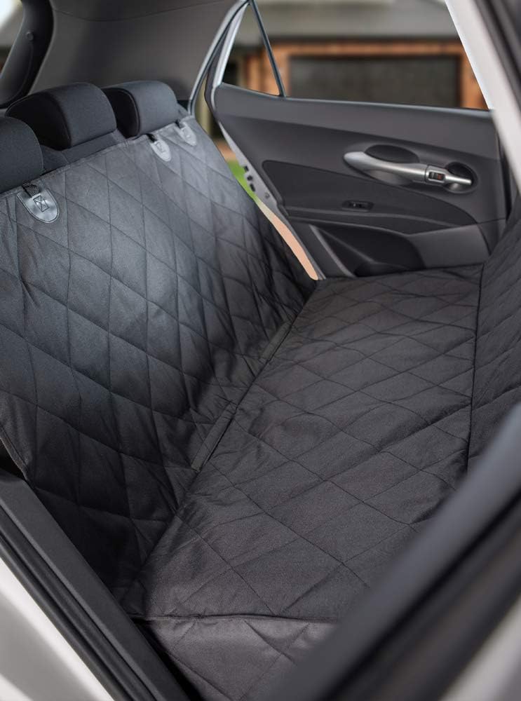 WeRChristmas Pet Car Seat Cover, Black, Back Seat - Image 3