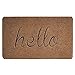 BIGA Home Entrance Door Mats 30'' x 18 '' Washable Non-Slip Entryway Rug Inside Outside Welcome Mat for Front Door, Back Door, Patio, House Entry, Grey