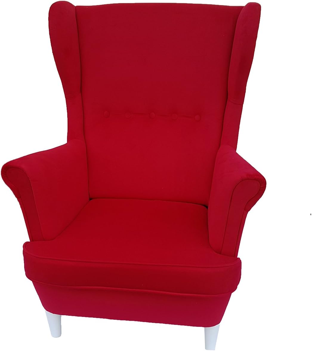 Ohrensessel Fernsehsessel mit Knöpfen Relaxsessel ...