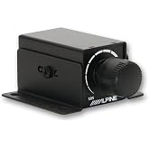 Alpine RUX-KNOB.2 Remote Bass Knob | Adjust low-end output from the driver seat, compact wired module mounts within easy reach, quick plug-in installation