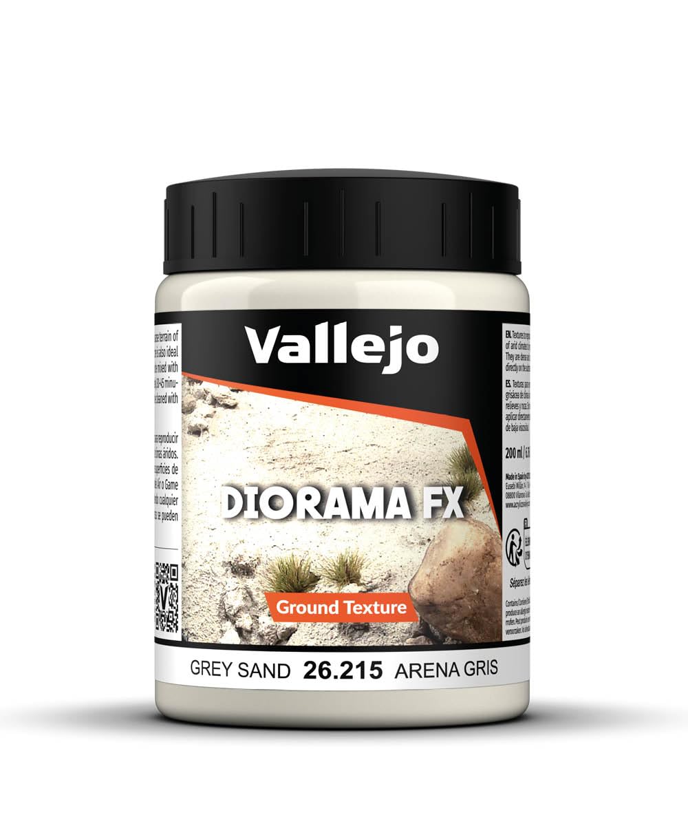 Vallejo Model Color Stone Textures - Sandy Paste ,Brown,200 ml