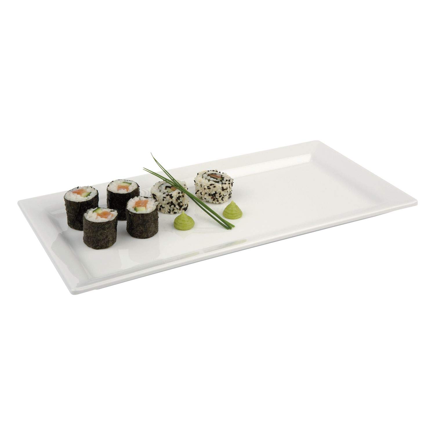 APS GF158 Pure Melamine Rectangular Tray, 14"