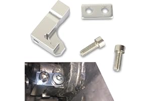 Flygun 1 PC Car Intake Manifold Holder Accessories with Installation Bolts, Waterproof Durable Metal Vehicle Repair Bracket Kit, OEM #03L129711E Compatible with Volkswagen Audi Skod (Silver)