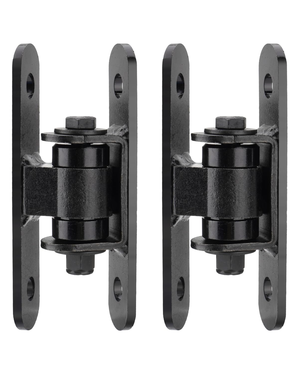 Photo 1 of SPARKWHIZ 7" Heavy Duty Gate Hinge, Bolt onto or Weld on Gate Hinge with Needle Roller Bearing for Driveway Vehicular Pedestrian Gates, 2 Pack