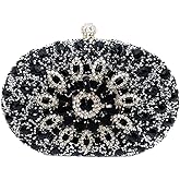 Avilego Evening Bags for Women Sparkly Rhinestone Clutch Purses Luxury Handbags for Weddings Formal Prom Party 2025