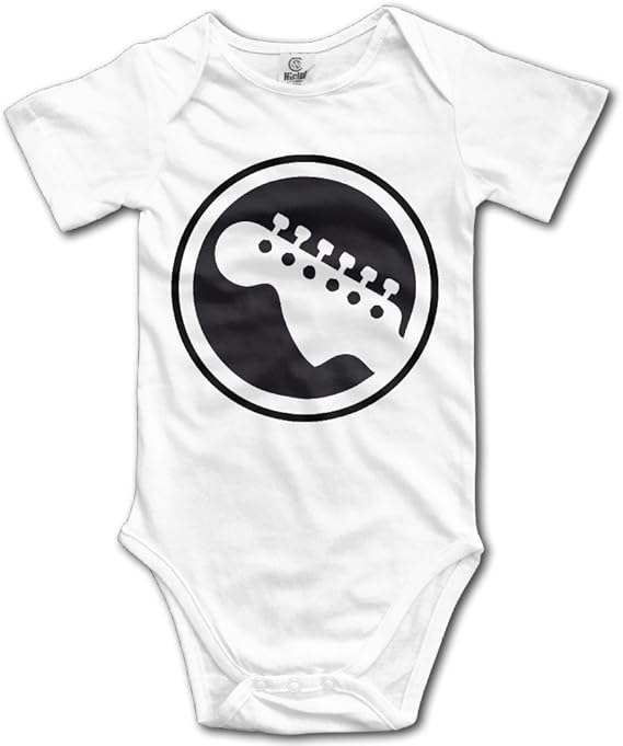 Amazon Co Jp ギターアイコンcool Music Lover Infant Baby Onesieボディースーツユニセックスonesies カラー ブラック 服 ファッション小物