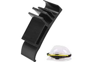 OKQX Hard Hat Pencil Holder Clip | 3-in-1 Attachment for Carpenter Pencils, Markers & Headlamp Bands | Black Reinforced Nylon Accessory Fits Both Sides of Hard Hats for Woodworkers