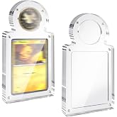 Blaithom Heavy Acrylic Case Compatible with PKMN Day 2026 Coin and Promotion Card, 15mm Ultra-Thick Magnetic Display Box, Precision-Grooved TCG Card &amp; Metal Coin Combo Protector Showcase