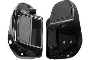 XMT-MOTO Lower Vented Leg Fairing Glove Box For Harley Touring Road King, Street Glide,Road Glide, Electra Glide, org equipme