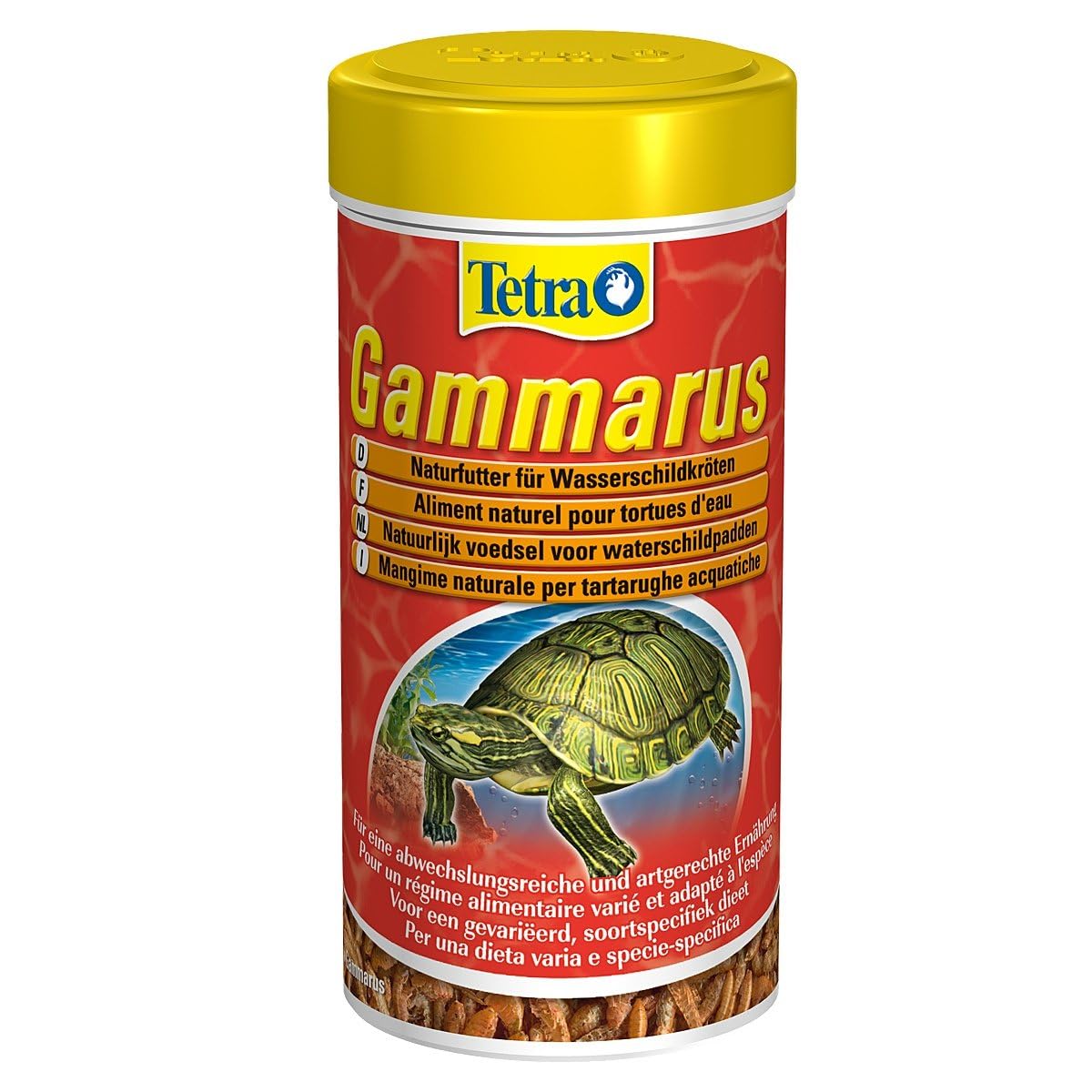 Tetra Gammarus (high quality natural food for water turtles from whole brook flooding), 250 ml can