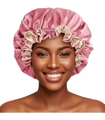 Amazon.com : Beutyme Silk Bonnet for Sleeping Satin Bonnets  display picture 1