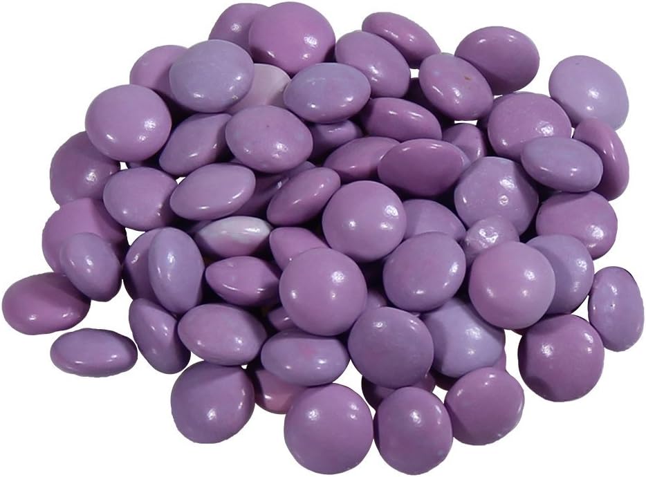Purple Candy Chocolate Gems - 1lb bag