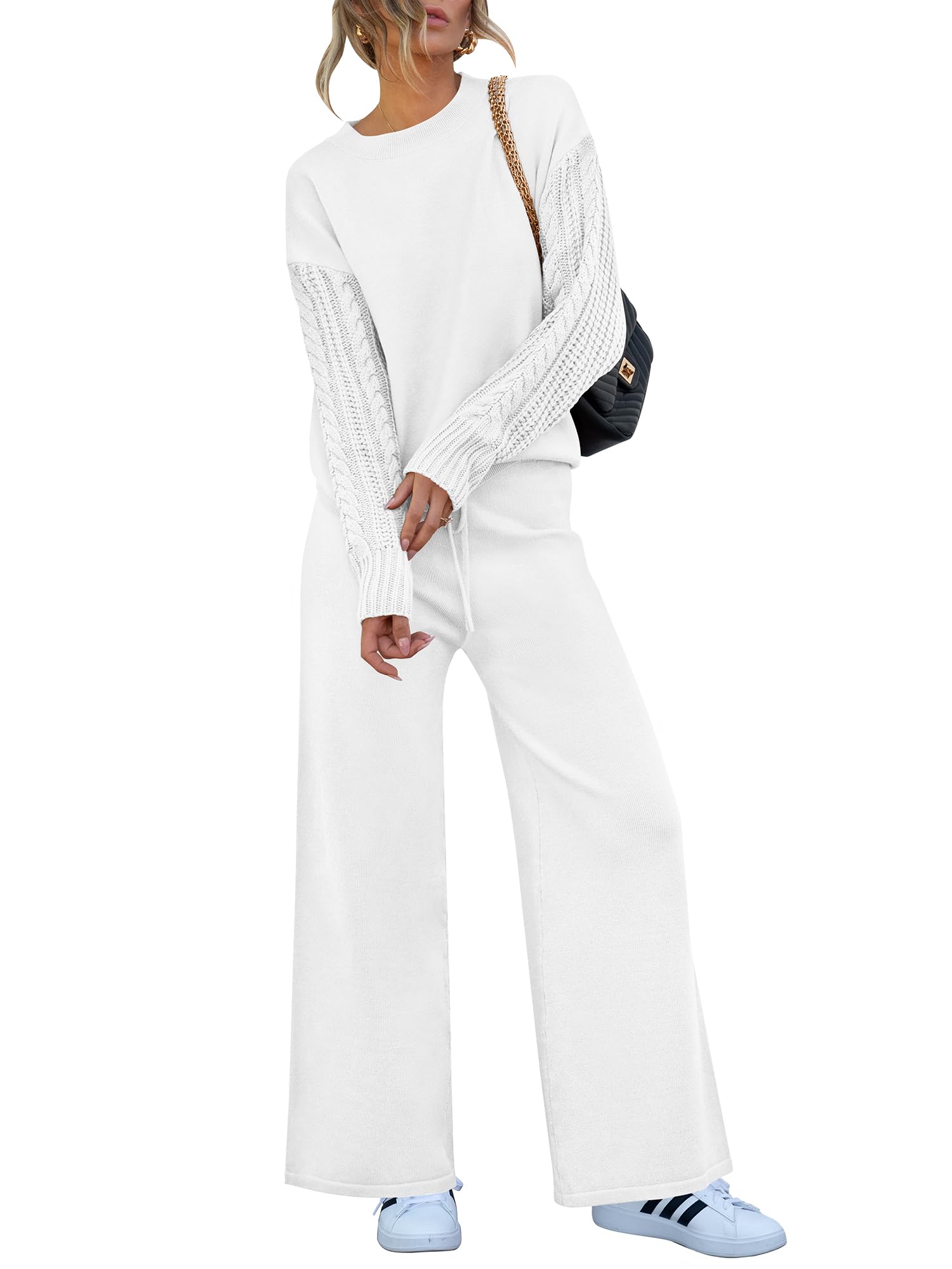 Travel Sets For Women Clothing ANRABESS Woen's Two Piece