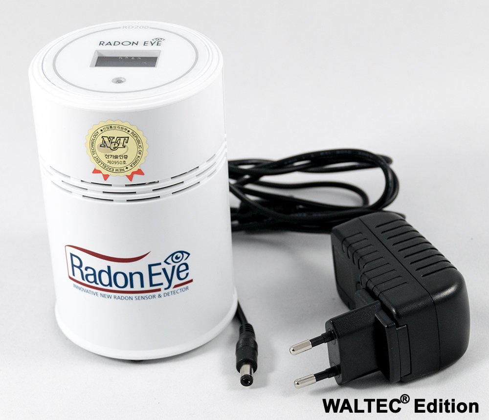 waltec®  Juego de radoneye USB Cable instrucciones alemán Radon Medición Consejos