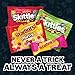 SKITTLES & STARBURST Halloween Candy Fun Size Variety Mix 46.2 Ounce Bag 95 Count