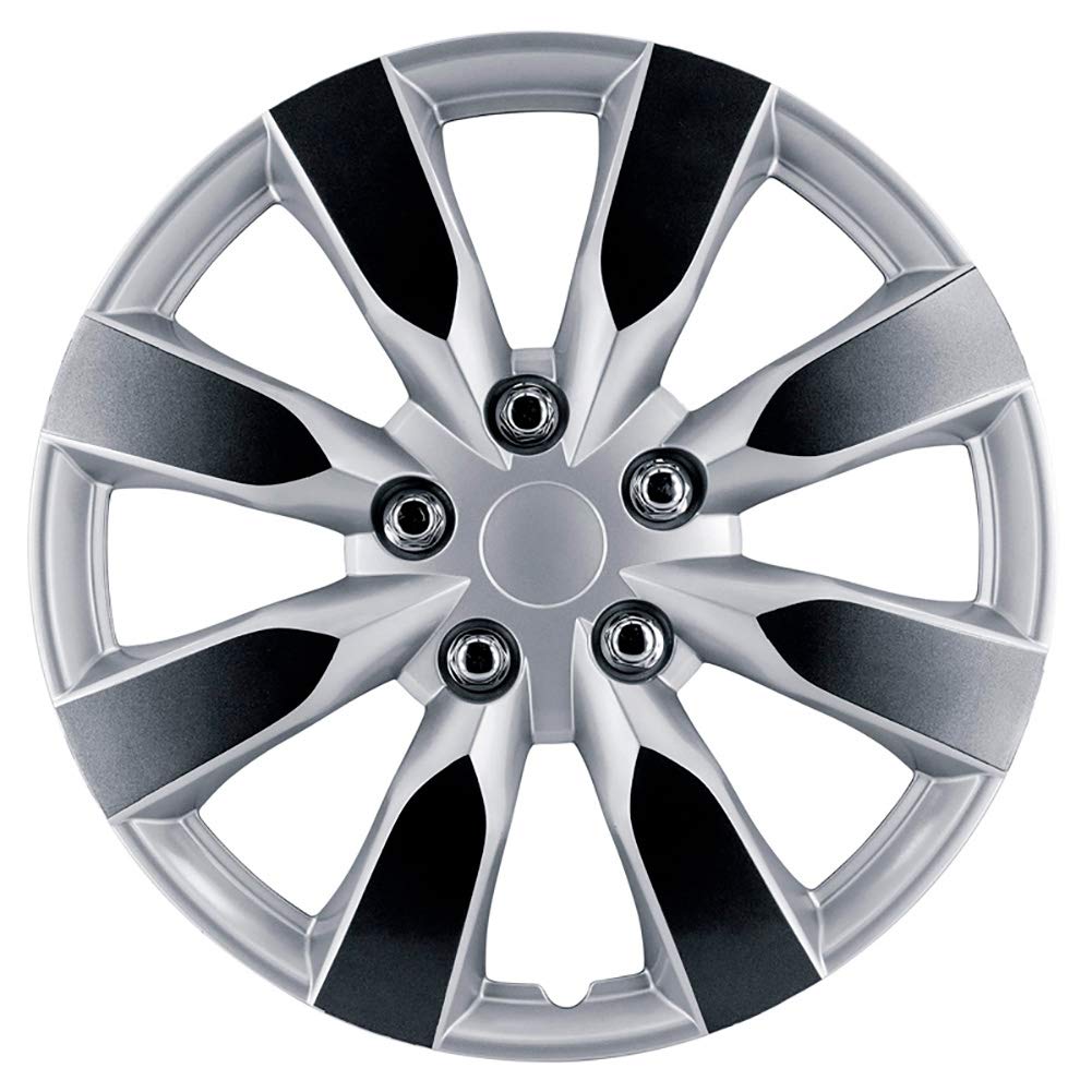 AutoStyle Set of 4 wheel covers Arkansas 15-inch silver/gunmetal